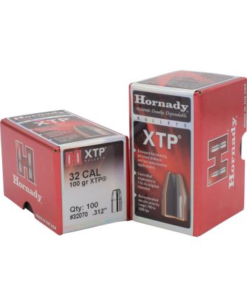 Hornady 32070 XTP32 Cal .312 100 gr Hollow Point 100 Per Box/ 25 Case