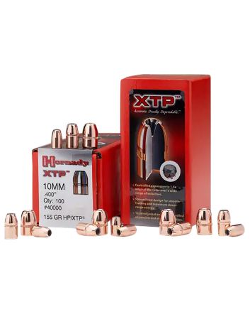 Hornady 35571 XTP9mm .355 124 gr Hollow Point 100 Per Box/ 25 Case