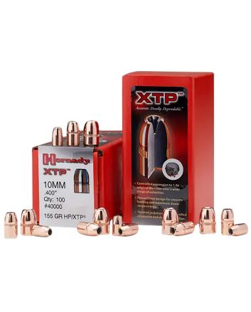 Hornady 44050 XTP44 Cal .430 180 gr Hollow Point 100 Per Box/ 15 Case