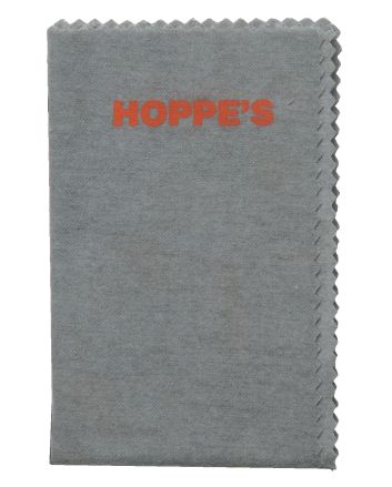 Hoppe's 1218 Silicone Cleaning Cloth Flannel Pretreated with Lubricant11" x 14" Resealable Bag 10 Per Pack