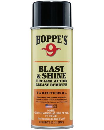 Hoppe's CD1 No. 9 Blast &amp; Shine Removes Dirt Grease Oil 11 oz. Aerosol Can