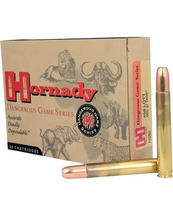 Hornady 8262 Dangerous Game458Lott 500gr Dangerous Game Solid 20 Per Box/6 Case