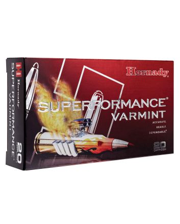 Hornady 83204 Superformance Varmint204Ruger 32gr Hornady V Max 20 Per Box/10 Case