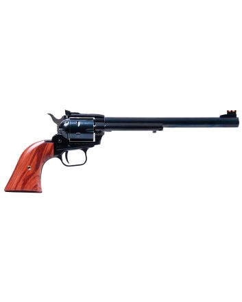 Heritage Mfg RR22MB9AS Rough Rider22 LR/22 WMR 6 Shot, 9" Black Steel Barrel, Black Zinc Alloy Frame, Black Cylinder Cocobolo Grip, Hammer/Thumb Safety, Exposed Hammer