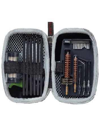 Real Avid AVGCKAR15 Gun Boss AR15 Kit 223 Rem/5.56 NATO AR Platform Firearm Bronze Bristles Includes Nylon Case
