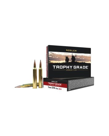 Nosler 60104 Trophy Grade Long-Range 7mmSTW 175gr Nosler Spitzer AccuBond Long Range 20 Per Box/10 Case