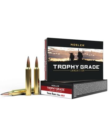 Nosler 60120 Trophy Grade Long-Range 7mmRUM 175gr Nosler Spitzer AccuBond Long Range 20 Per Box/10 Case