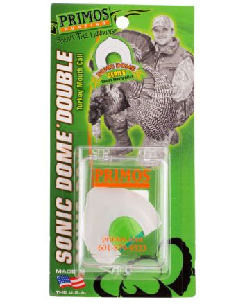 Primos 1172 Sonic DomeDouble Reed Attracts Turkeys White