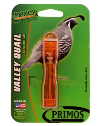 Primos PS339 Valley QuailBite Call Attracts Quail Brown Wood
