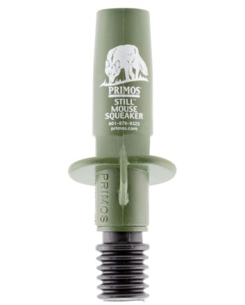 Primos PS324 Still Mouse Squeaker Open Call Mice/Rodents Sounds Attracts Predators Green