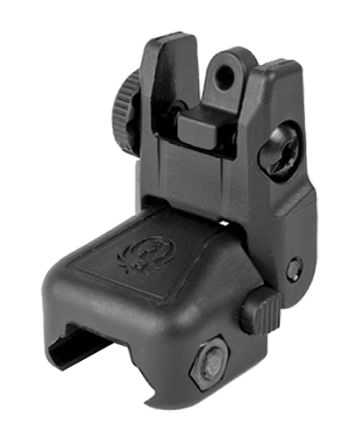 Ruger 90415 Rapid Deploy Rear SightBlack Ruger SR-22/SR-556/SR-762