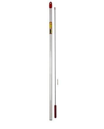 Pro-Shot 1PS3217 Micro-Polished Cleaning Rod .17/ .177 Cal Rifle #5-40" Thread 32.50" Stainless Steel w/Swivel Handle