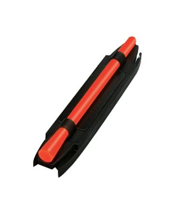HiViz S300R S-Series Magnetic Front SightBlack | Red Fiber Optic
