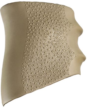 Hogue 17003 HandAll Universal Full Size Grip Sleeve Textured Desert Tan Rubber