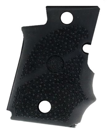 Hogue 98080 Rubber GripBlack with Finger Grooves for Sig P938 with Ambidextrous Safety