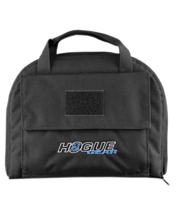Hogue 59250 Pistol BagMedium Black Nylon with Front Pocket 9" x 12" Interior Dimensions