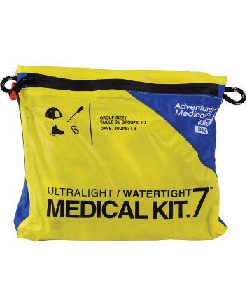 Adventure Medical Kits 01250291 Ultralight / Watertight #7 Medical Kit First Aid Watertight Yellow Nylon