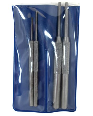 Lyman 7031277 Punch Set Roll Pin 1/16, 3/32, 1/8, 5/32 Multi-Caliber 4 Per Pack