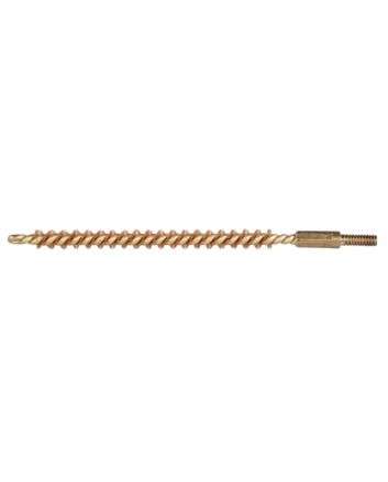 Pro-Shot 17R Bore Brush.17 Cal Rifle #5-40" Thread Bronze Bristles Brass Core