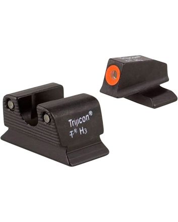 Trijicon 600624 HD Night SightsGreen/Tritium Orange Outline Front Sight-Green Tritium Black Outline Rear Sight Beretta PX4
