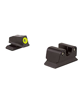 Trijicon 600625 HD Night SightsGreen/Tritium Yellow Outline Front Sight-Green Tritium Black Outline Rear Sight Beretta PX4