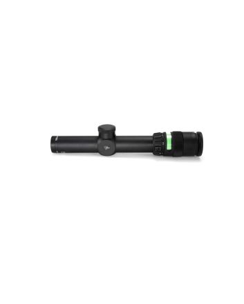 Trijicon 200071 AccuPointBlack Hardcoat Anodized 1-4x 24mm 30mm Tube Illuminated Duplex Crosshair w/Green Dot Reticle