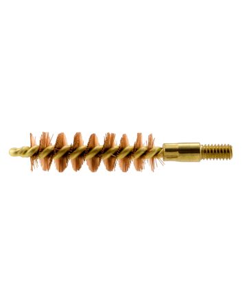 Pro-Shot 38P Bore Brush.38/ .357/ .380/ 9mm Cal Pistol #8-32 Thread Bronze Bristles Brass Core