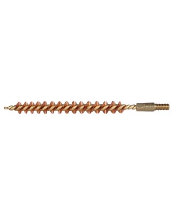 Pro-Shot 25R Bore Brush.25 Cal Rifle #8-32 Thread Bronze Bristles Brass Core