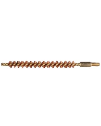 Pro-Shot 6R Bore Brush.243 Cal/ 6mm Rifle #8-32 Thread Bronze Bristles Brass Core
