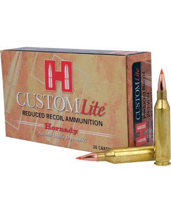 Hornady 80466 Custom Lite243Win 87gr Super Shock Tip 20 Per Box/10 Case