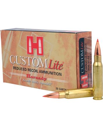 Hornady 80866 Custom Lite308Win 125gr Super Shock Tip 20 Per Box/10 Case