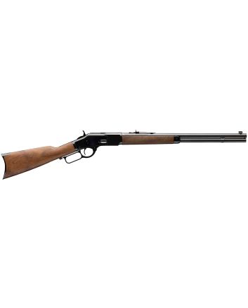 Winchester Guns 534200141 Model 1873 Short Rifle 45 Colt (LC) 10+1 Cap 20" Brushed Polish Blued Rec/Barrel Satin Oiled Walnut Fixed Straight Grip Stock Right Hand (Full Size)