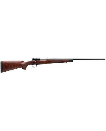 Winchester Repeating Arms 535203236 Model 70 Super Grade 338 Win Mag Caliber with 3+1 Capacity, 26" Barrel, High Polished Blued Metal Finish &amp; Satin Fancy Walnut Stock Right Hand (Full Size)