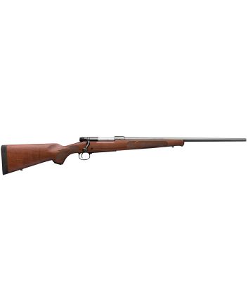 Winchester Guns 535200226 Model 70 Featherweight 270 Win 5+1 Cap 22" Brushed Polish Blued Rec/Barrel Satin Walnut Fixed with Feather Checkering Stock Right Hand with MOA Trigger System (Full Size)