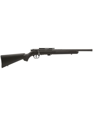 Savage Arms 93207 93 FV-SR Full Size 22 WMR 5+1 16.50" Matte Black Heavy Barrel, Matte Black Picatinny Rail Carbon Steel Receiver, Matte Black Fixed Synthetic Stock, Right Hand