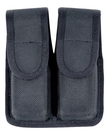 Blackhawk 44A000BK Double Mag PouchBlack Cordura Compatible w/Single Stack/9mm/40/45