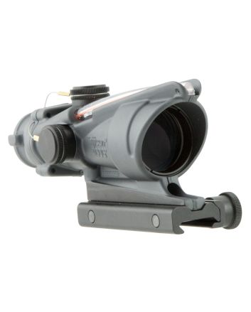 Trijicon 100308 ACOGSniper Gray 4x 32mm Illuminated Red Chevron .223/5.56 BDC Reticle