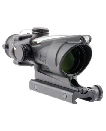 Trijicon 100224 ACOGBlack Hardcoat Anodized 4x32mm Illuminated Green Horseshoe .223/5.56 BDC Reticle