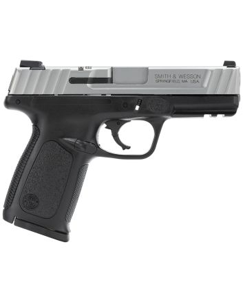 Smith &amp; Wesson 123403 SD40 VE *CA Compliant Compact Frame 40 S&amp;W 10+1, 4" Stainless Steel Barrel, Satin Serrated Stainless Steel Slide, Black Polymer Frame w/Picatinny Rail