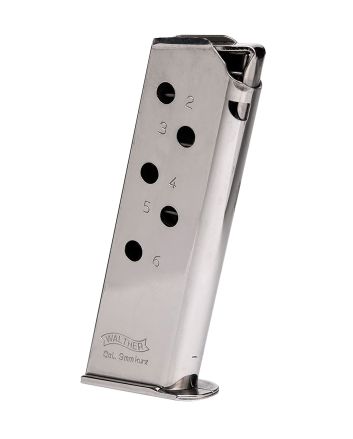 Walther Arms 2246009 PPK6rd 380 ACP Stainless Steel