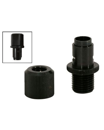 Walther Arms 512105 Threaded Barrel AdapterP22 Black Nitride Stainless Steel 1/2"-28 tpi Handgun