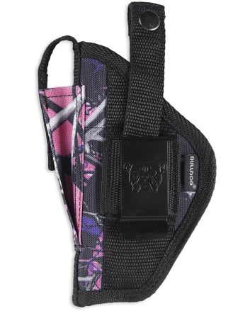 Bulldog FSN3MDG ExtremeOWB Muddy Girl Camo Nylon Belt Loop/Clip Fits Taurus Millennium Fits 2.50-3.75" Barrel Ambidextrous