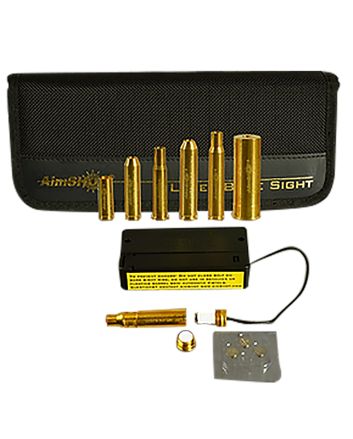 Aimshot KTRIFLE Boresight Rifle Kit Laser Universal Rifle Calibers Brass