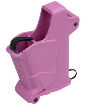Maglula UP64P BabyUpLULA Loader &amp; Unloader Single Stack Style 22 LR/ 380 ACP Pistols, Pink Polymer