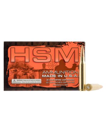 HSM 338LAPUA3N68 Match338 Lapua Mag 300 gr Sierra MatchKing BTHP 20 Per Box/ 20 Case