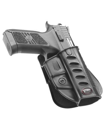Fobus P07 Passive Retention Evolution OWB Black Polymer Paddle Fits CZ P-09 Fits CZ P-07 Duty Right Hand