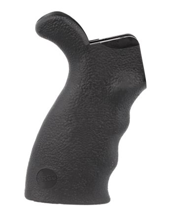 Ergo 4010BK Ergo 2 AR Grip Made of Suregrip Rubber With Black Textured Finish for AR-15, AR-10