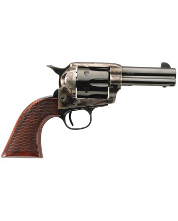 Taylors &amp; Company 4201DE Runnin Iron Deluxe 45 Colt (LC) 6rd 3.50" Blued Cylinder &amp; Barrel Color Case Hardened Steel Frame Checkered Walnut Grip (Taylor Tuned)