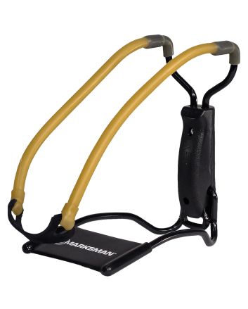 Marksman 3040 Marksman 3040 Folding Slingshot Yellow Classic Band Black Molded Handle