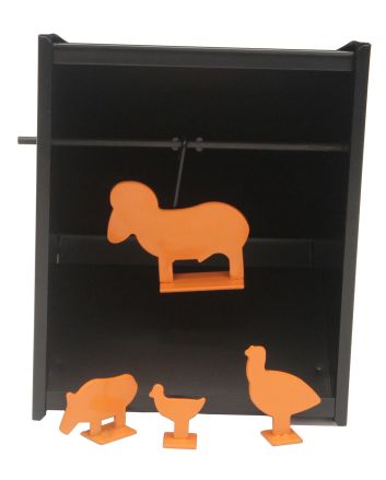 Beeman 2085 Pellet TrapSteel Orange Target Airgun Metal Silhouette/Paper Targets